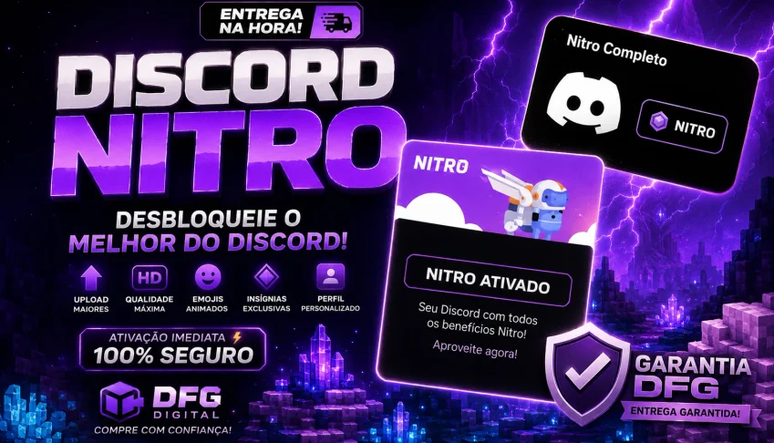 Discord Nitro Gaming 3 Meses [PROMOÇÃO]