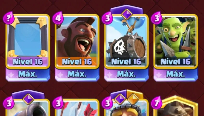 Clash Royale Torre 16, Cv2081, 16k+💎, Arenas Sazonais