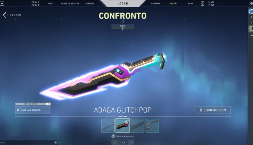 Conta de Valorant com 52 skins