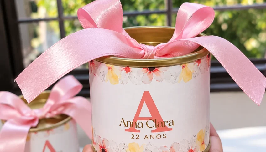Tubo latas personalizadas