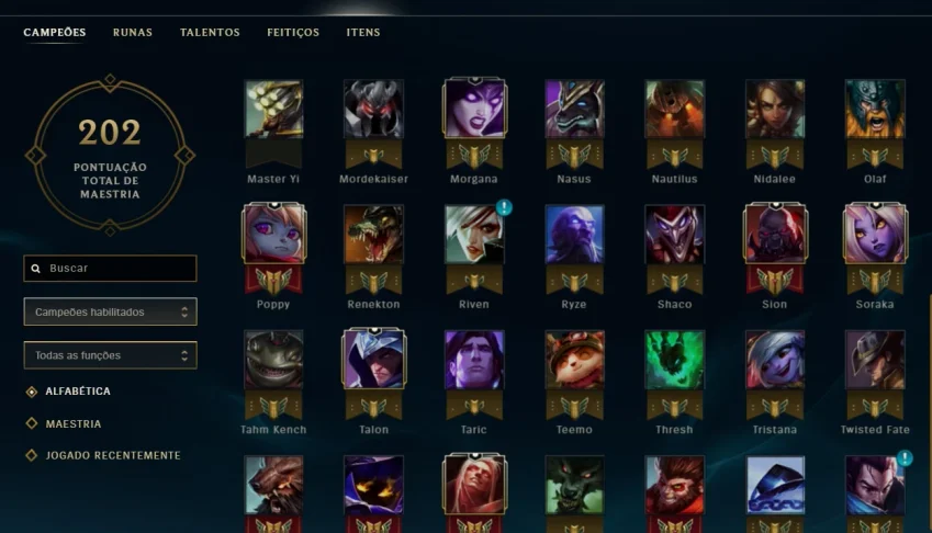 Conta League Of Legends 61 Champ 36 Skins Borda Ouro
