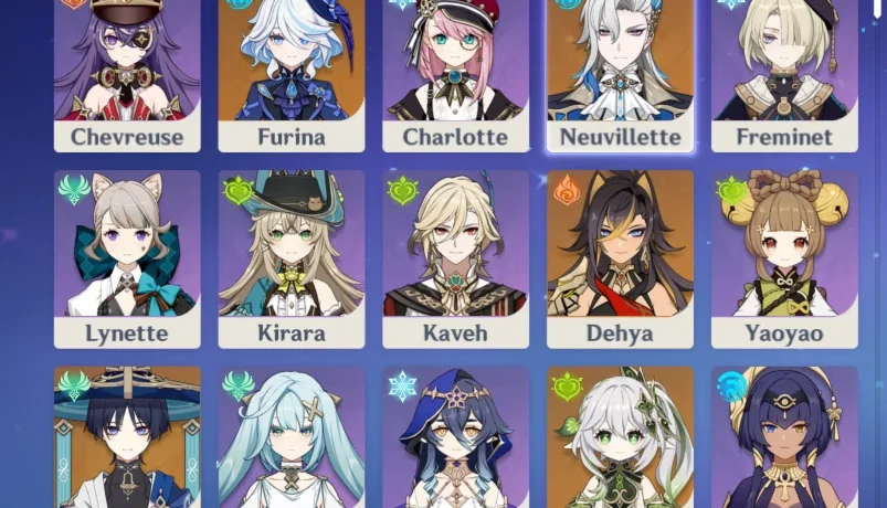 AR 56 - 13 Perso 5* + 3 Assinaturas = Kazuha/Raiden/Neuv