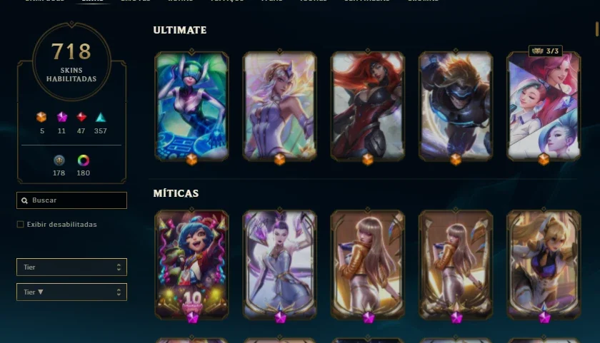 Vendendo conta de 6k reais