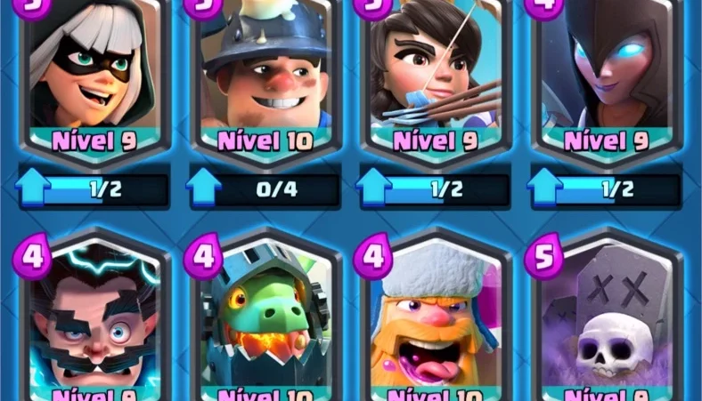 Conta de Clash Royale com 13 Lendárias