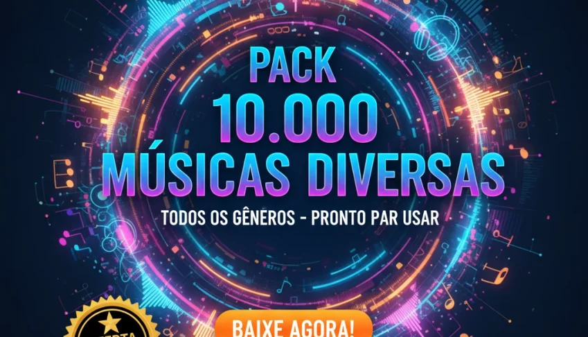 Pack 10.000 Mil Músicas Atualizada
