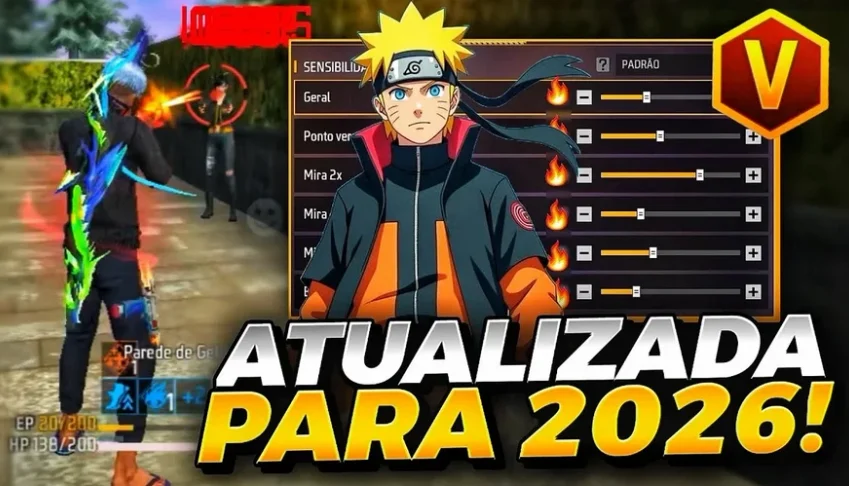 Sensi free fire 99% HS igual emulador