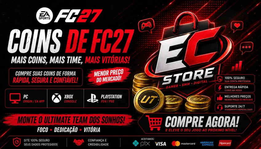 [Menor Preço] Coins Ea Fc 27 (Fifa 27) - Consoles E Pc