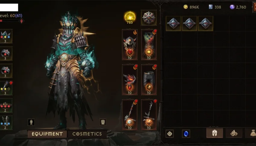 Diablo Immortal [Elzix] Monk 60(61), Combate 1800+, Reso 785