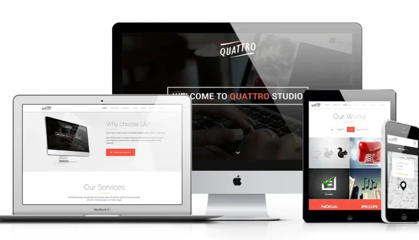 Site Quattro CMS gestão site Premium Sistema Saas