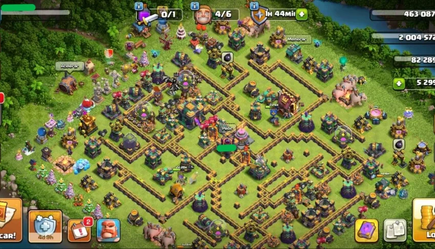 Conta Clash Of Clans Cv14