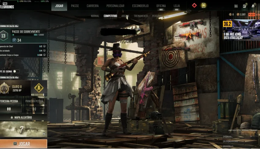 🎮 Conta PUBG Steam Premium – Urgente Desde da Season 1