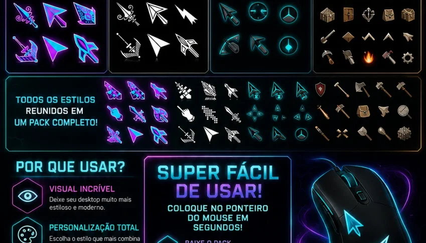 Cursores de mouse 🖱️