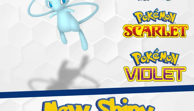 Mew Shiny 6IVs + Brinde - Pokémon Scarlet Violet