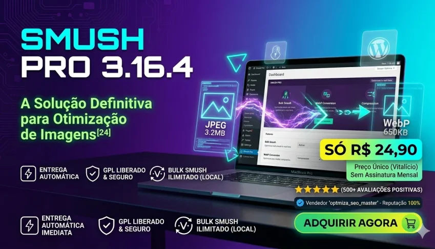 SMUSH PRO 3.16.4: A Solução Definitiva para Otimização IMG