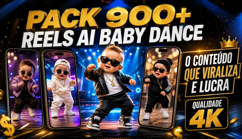 900+ Reels AI Baby Dance Prontos Para Viralizar