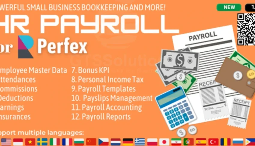 Folha de Pagamento de RH | Perfex CRM