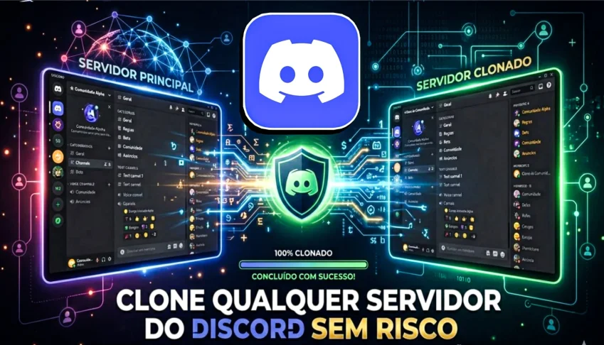 Clone Qualquer Servidor Do Discord Sem Risco