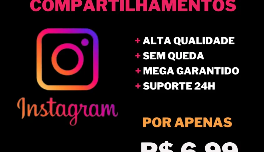 1.000 Compartilhamentos no Instagram