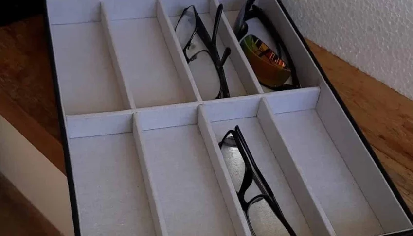 Bandeja Organizadora para Óculos - 35 x 25 cm