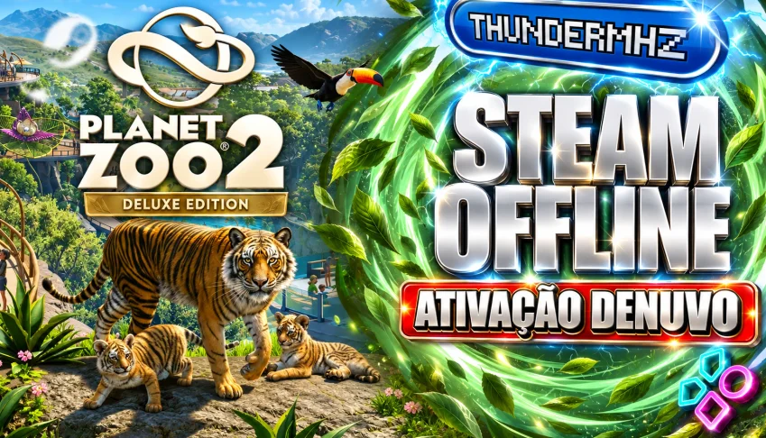 Planet Zoo 2 Deluxe Edition - Sem Fila - Steam Offline