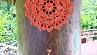 Mandala Filtro dos Sonhos em Crochê