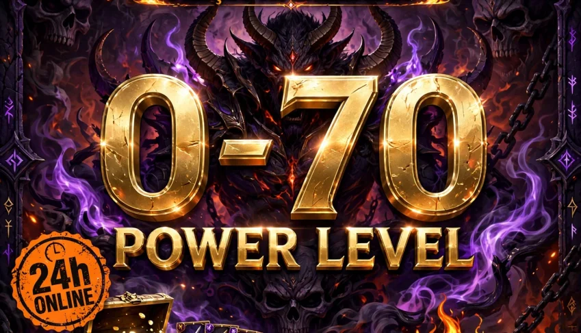 Diablo 4 - Leveling  0 Ao 70 - Temporada 15 - |