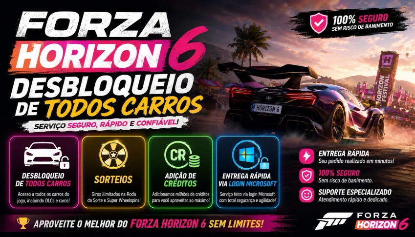 Forza Horizon 5,6 Dinheiro, Wheelspin, Todos Os Carros