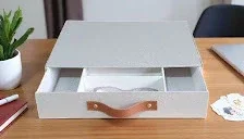Gaveteiro de 1 Gaveta para Óculos e Relógios
