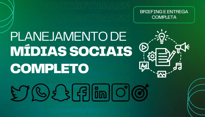 Planejamento de mídias sociais Completo