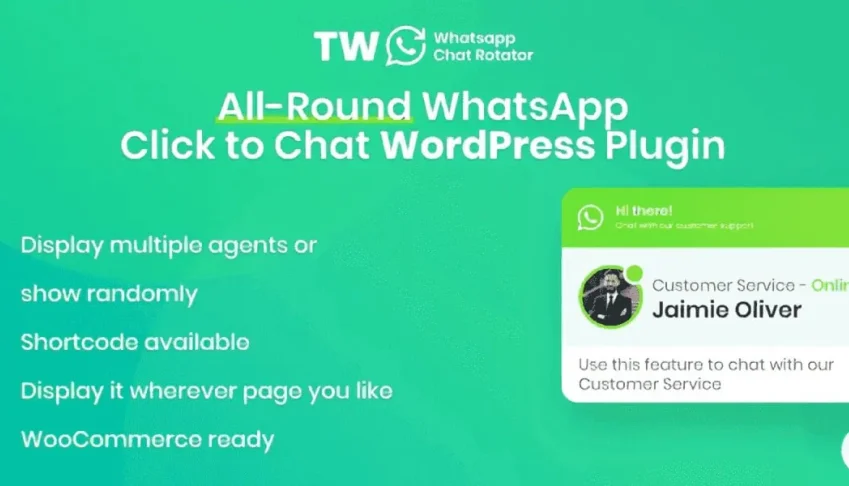 Máquina de Vendas com o Whatzapp Chat para WordPress