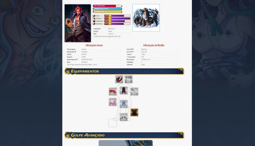 Conta Kaizoku project, Yami yami tier 0, Set vip