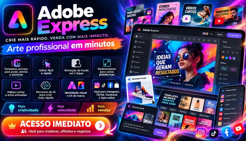 Adobe Creative [Menor Preço] 30 DIAS - Código Digital