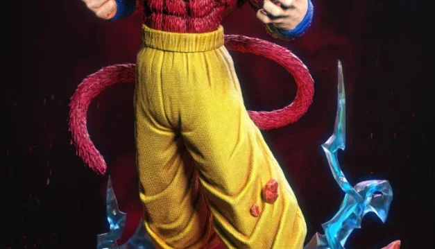 Goku SSJ4 Daima stl 3d