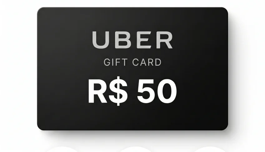Uber Gift Card Oficial Brasil – R$ 50