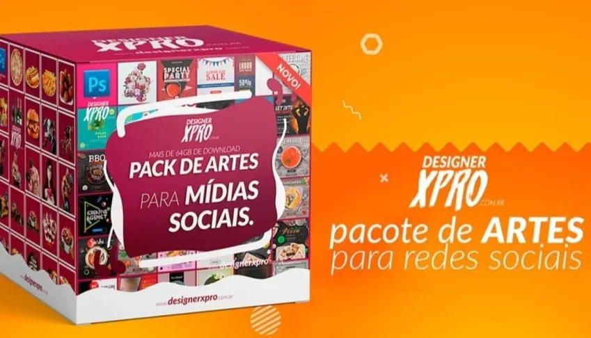 Pacote Artes Redes Sociais 2024 Psd Corel Varios Temas