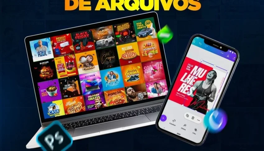 1 Milhão De Arquivos E Templates Editáveis