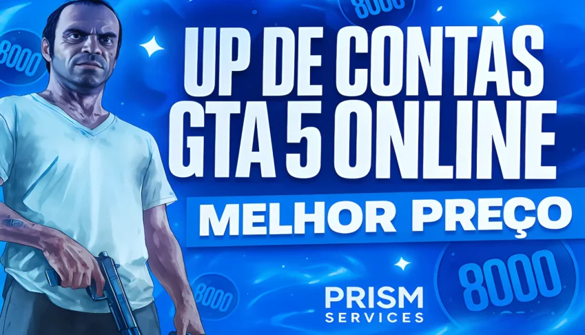 UP DE CONTAS GTA 5 ONLINE PC - LEGACY/ENHANCED