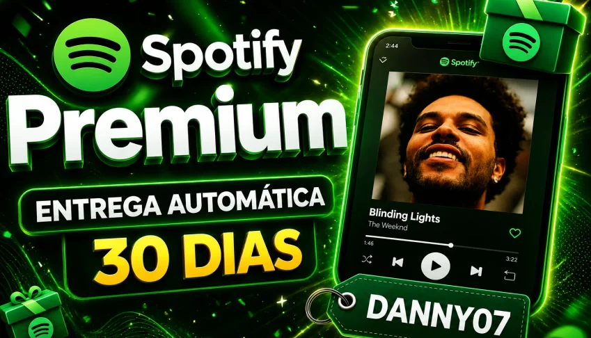 🎶 Spotify 1 Mes [Renovável] + Brindes 🎁