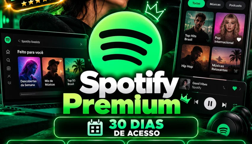 🎶 Spotify 1 Mes [Renovável] + Brindes 🎁