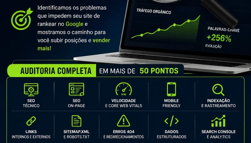 Auditoria SEO Profissional para Sites | Análise Completa par