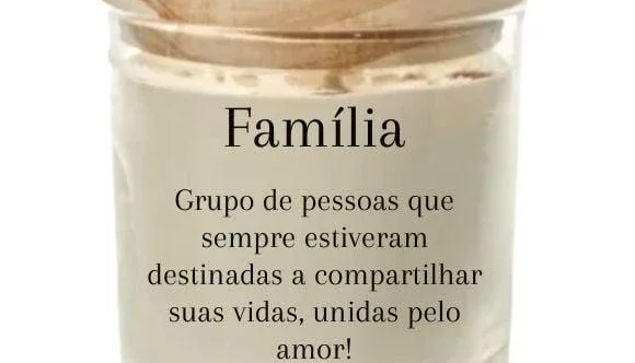 Vela Aromática Lembrancinha Personalizada Família 180g