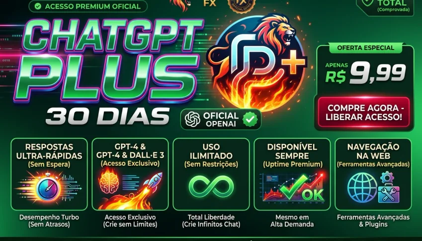 Chat Gpt Plus [30 Dias] [Entrega Automatica]🧠