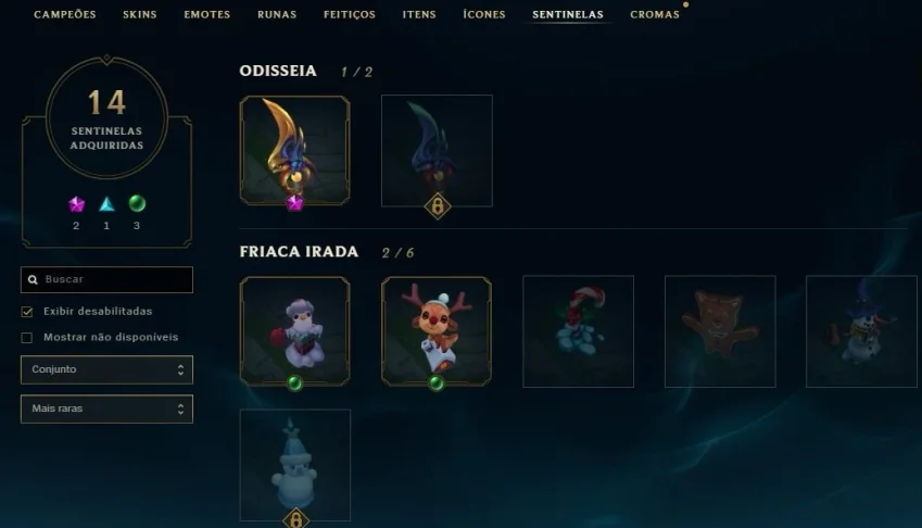 Conta League of Legends