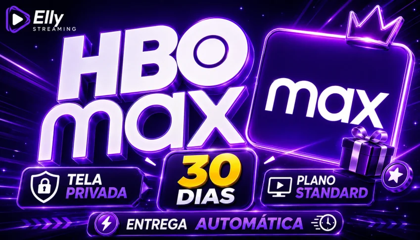 HBO MAX | TELA PRIVADA | STANDARD - 30 DIAS