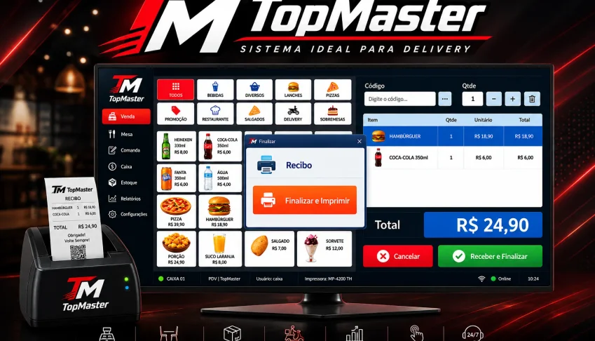 Sistema De Automação Multi Varejo Pdv Top Master