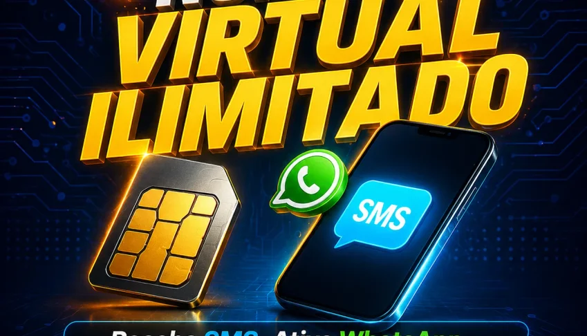Número Virtual Exclusivo para Receber SMS