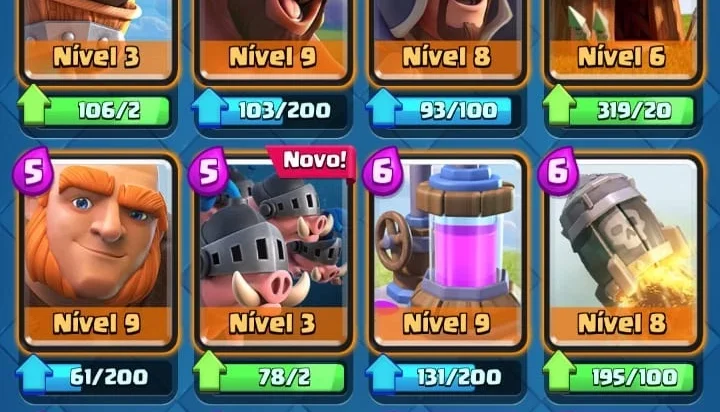 Conta Clash Royale nv 10 muitas lendárias