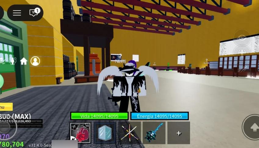 [Conta Blox Fruits] Max Level + Todas As Perms Despertadas