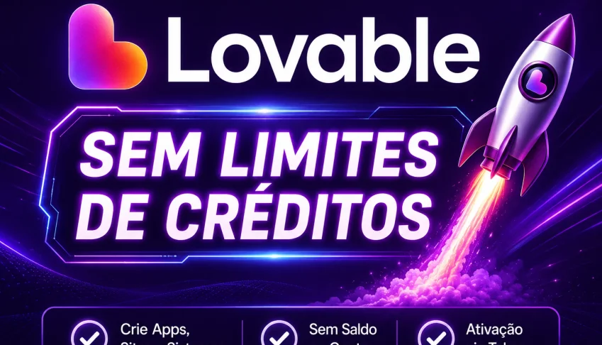 Lovable - Use sem Limite de Créditos | Acesso Ilimitado