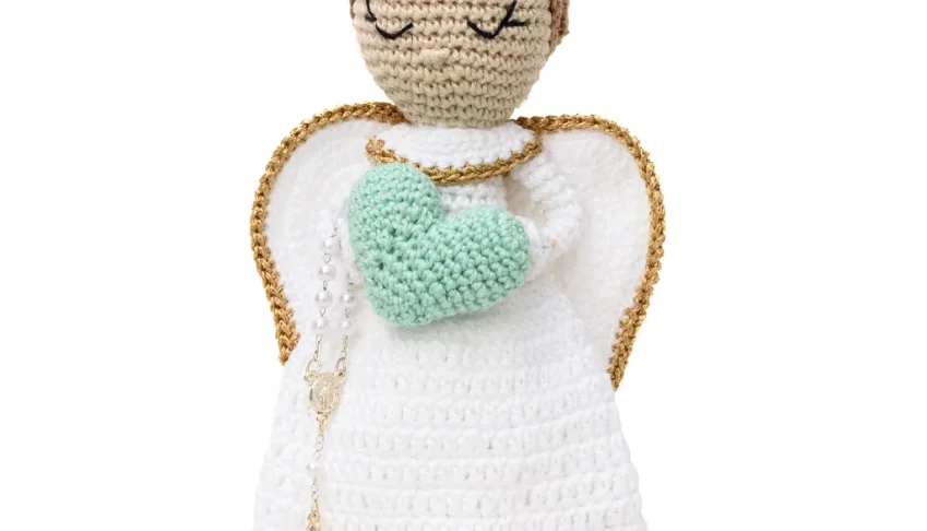 Anjo em Amigurumi